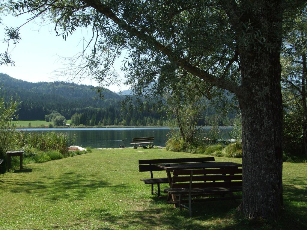 Apartmán Haus Garz Weissensee Exteriér fotografie
